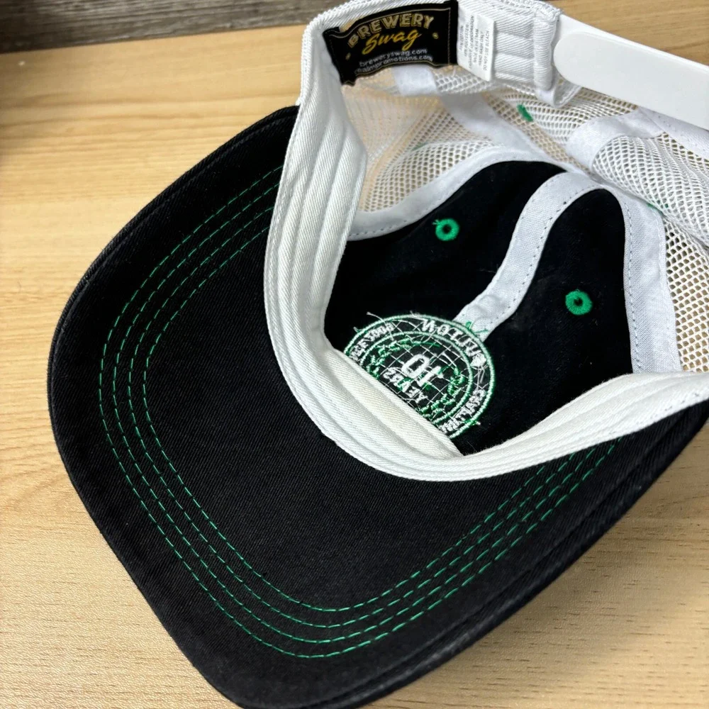 Fulton Beer‎ Hat Cap Snapback Black Green Brewery Minnesota Adjustable